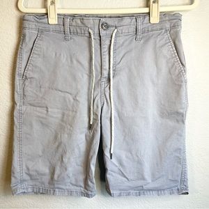 Kiabi Blue Flat Front Chino Style Shorts